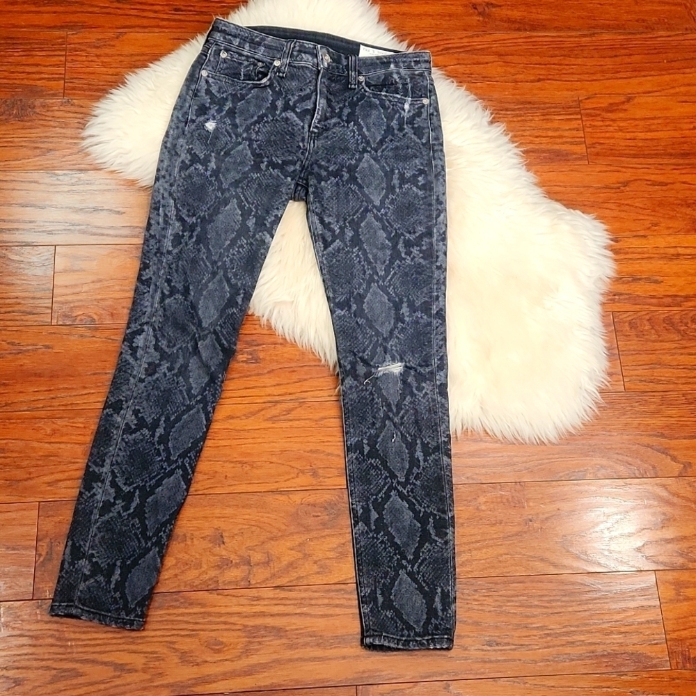 Rag & Bone Cate Mid-Rise Ankle Skinny Jean's - Picture 2 of 8